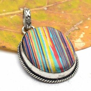 Womens Multicolor Turquoise Pendant (Only)